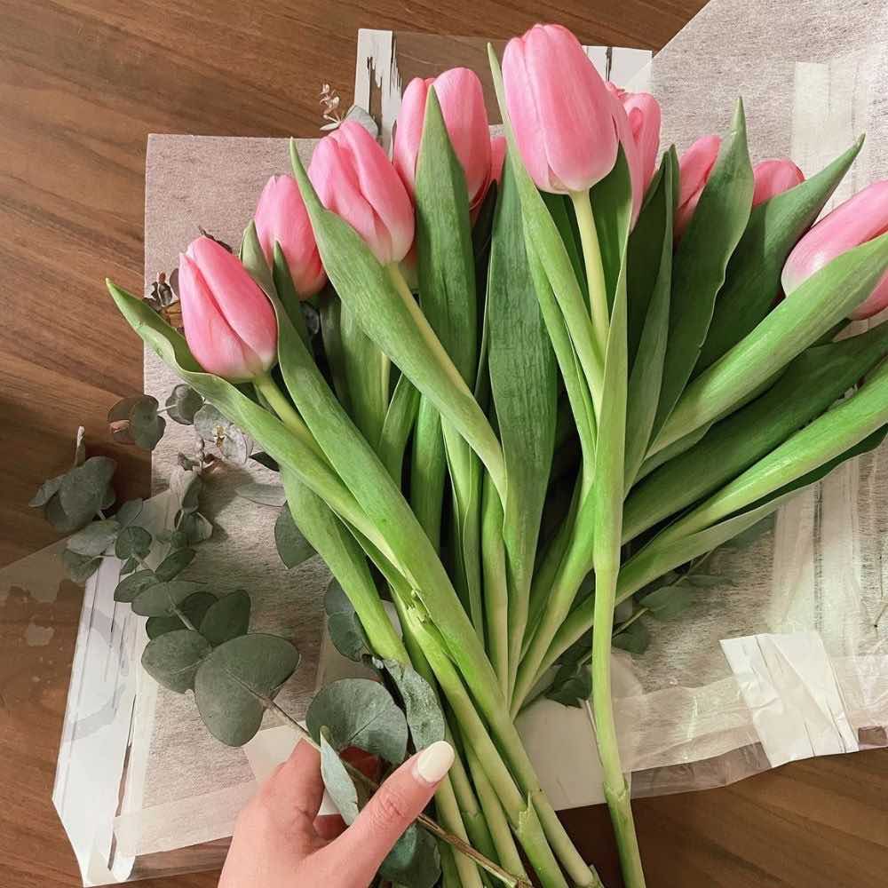 Jóslat Homályos kompakt tulipanes rosas ramo ru Boldog pásztor